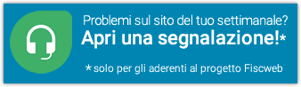 Apri una segnalazione sul sistema di gestione dei ticket.