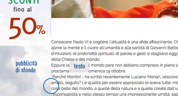 Ad Manager - problemi al bordo